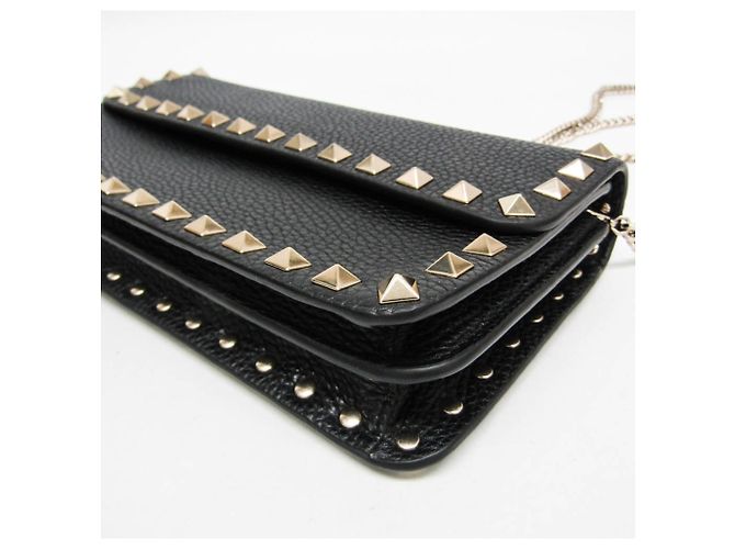 Borsa Portafoglio a Catena Valentino Garavani Rockstud - vista 6