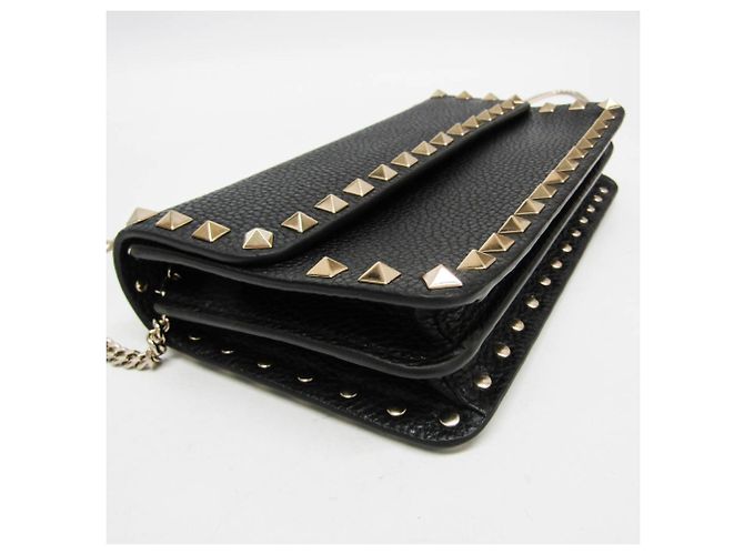 Borsa Portafoglio a Catena Valentino Garavani Rockstud - vista 7