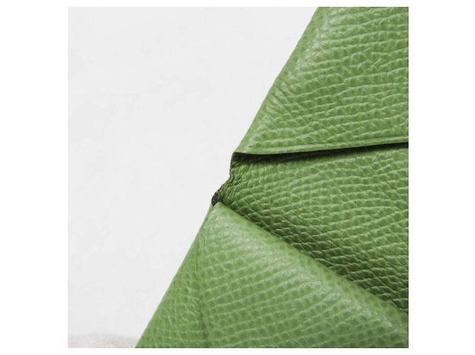 Hermès Tarjetero Hermes Calvi Duo de piel Epsom - vista 11