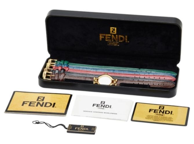 Fendi Chameleon Uhr mit wechselbarem Armband - Ansicht 6