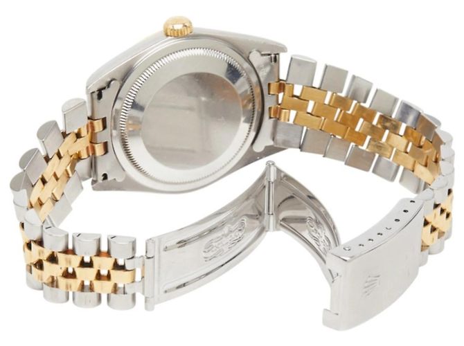 Orologio Rolex Datejust Gray Roman Combination 16233 - vista 5