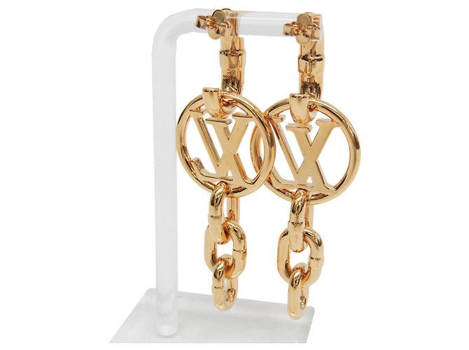 Louis Vuitton Gold Ohrstecker - Ansicht 2