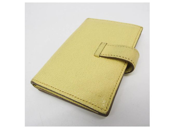 Béarn Hermès Hermes Bearn Mini Wallet in Lemon Yellow - Ansicht 11