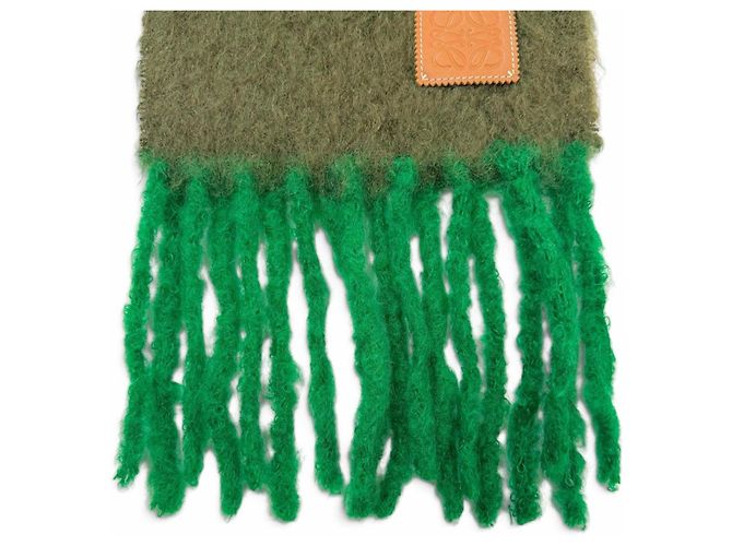 LOEWE Mohair-Wollstola mit Anagram-Logo - Ansicht 6