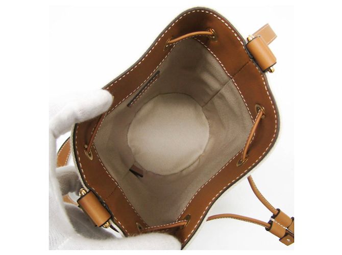 Borsa a secchiello Small Burberry a tracolla - vista 4
