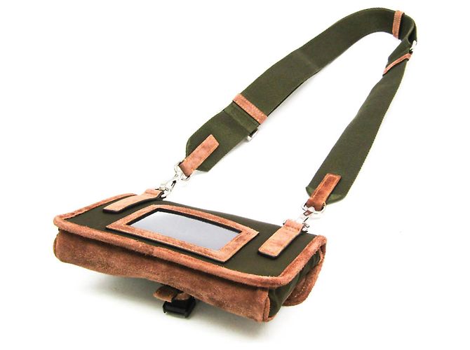 Custodia per smartphone Prada in Re-Nylon con tracolla 2ZH108 - vista 2