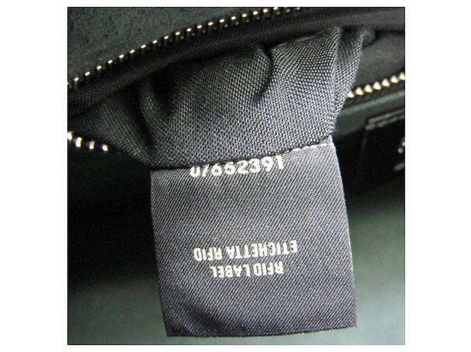 Fendi Zucca Soft Trunk 7VA571 Borsa Boston/a tracolla da uomo Nero - vista 20