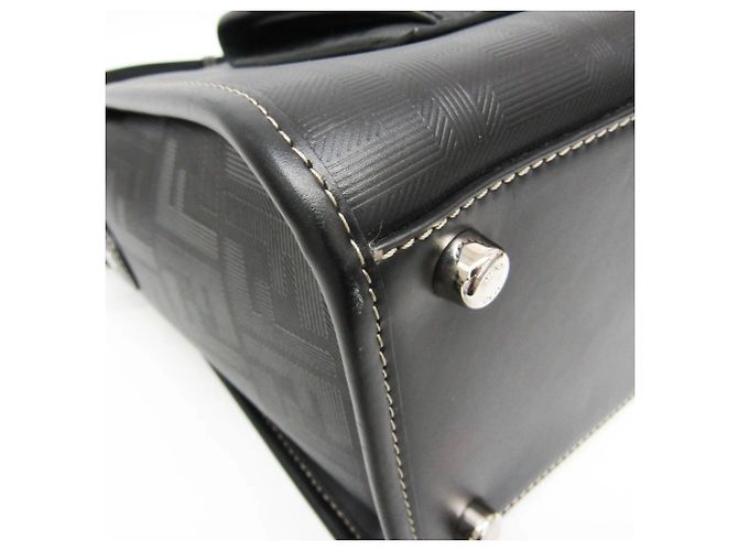 Fendi Zucca Soft Trunk 7VA571 Borsa Boston/a tracolla da uomo Nero - vista 6