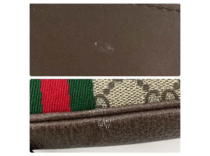Borsa cintura Gucci Ophidia GG Supreme Canvas - vista 8