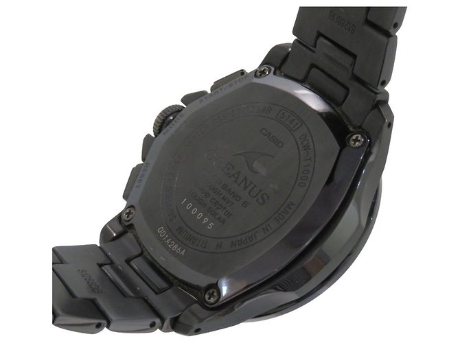 Casio Oceanus Titanium Radio-Controlled Solar Watch OCW-T1000 - view 5