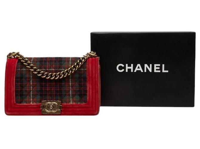 Chanel Coco Mark Boy 25 Schultertasche mit Kette - Ansicht 14