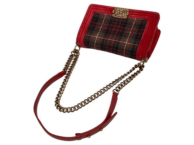 Chanel Coco Mark Boy 25 Schultertasche mit Kette - Ansicht 8