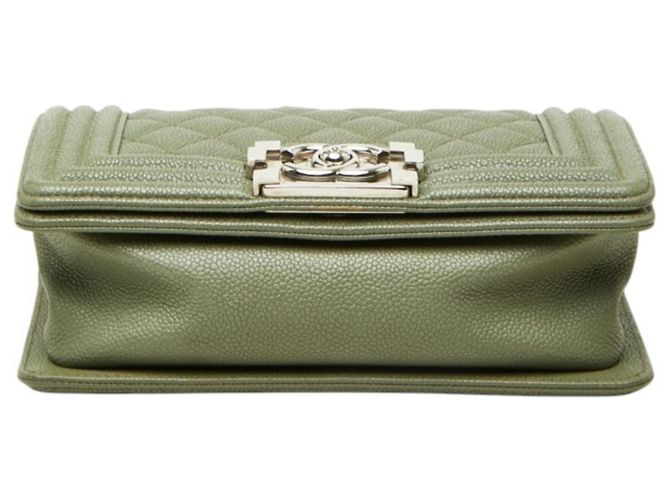 Bolso de hombro Chanel Matelassé Coco Mark Boy Chain - vista 3