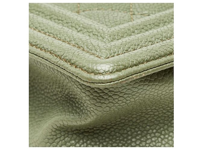 Bolso de hombro Chanel Matelassé Coco Mark Boy Chain - vista 7