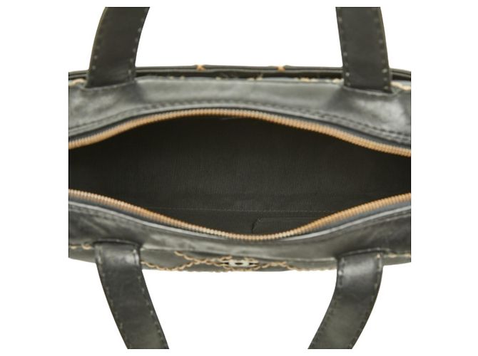 Borsa Chanel Coco Mark Wild Stitch Mini Boston Bag - vista 8