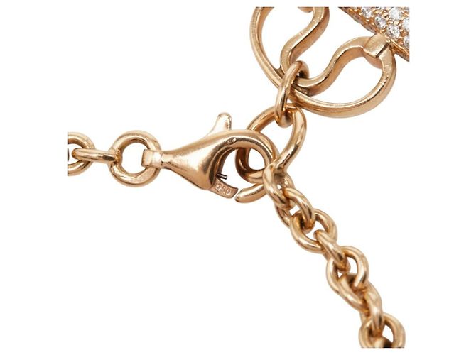 Hermès Bracciale con Charm Hermes 18K Pink Gold Diamante - vista 5