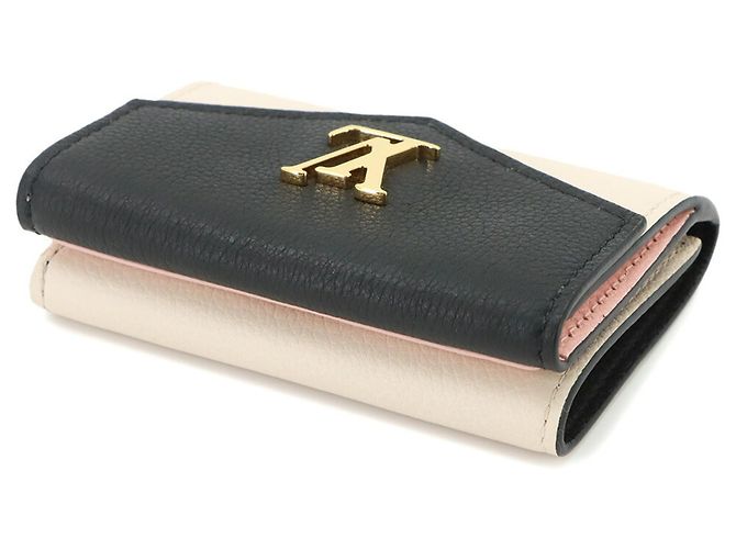 Louis Vuitton Portefeuille Lock Mini Tri-fold Wallet - vista 4
