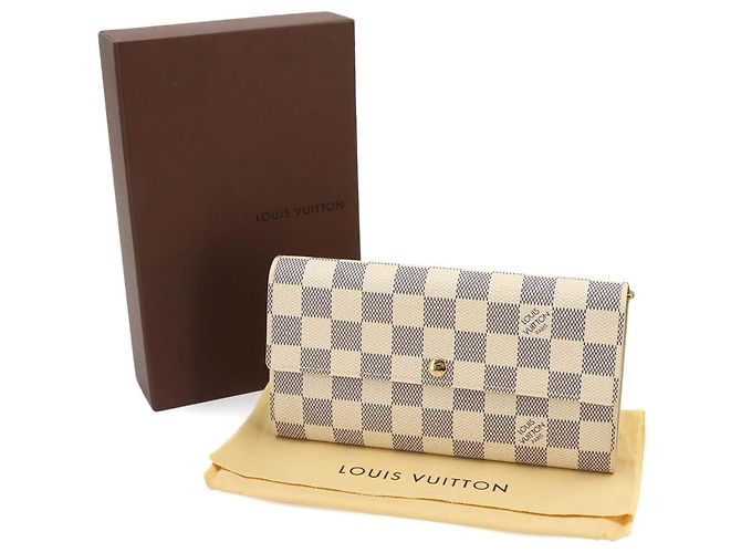 Louis Vuitton Damier Azur Portefeuille Sarah Bi-fold Long Wallet - vista 2