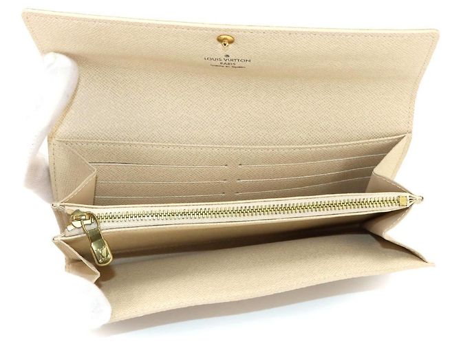 Louis Vuitton Damier Azur Portefeuille Sarah Bi-fold Long Wallet - vista 6