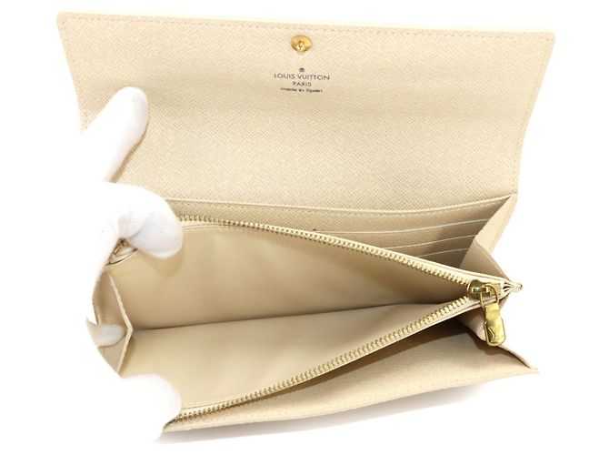 Louis Vuitton Damier Azur Portefeuille Sarah Bi-fold Long Wallet - vista 7