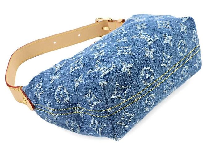 Louis Vuitton Monogram Denim Pochette - vista 4