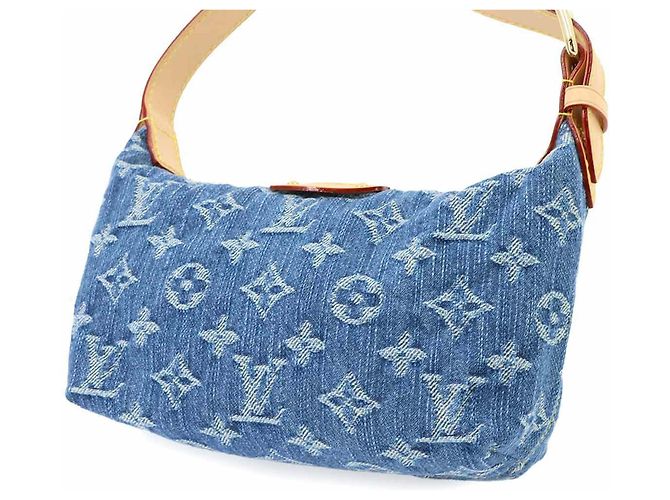 Louis Vuitton Monogram Denim Pochette - vista 8