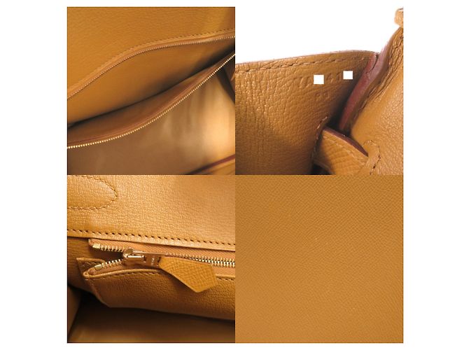 Hermès Borsa Hermes Birkin 30 in pelle Epsom Gold - vista 10