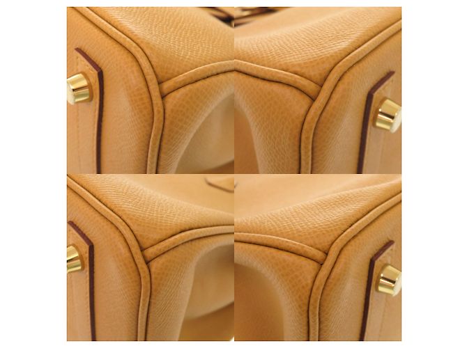 Hermès Borsa Hermes Birkin 30 in pelle Epsom Gold - vista 5