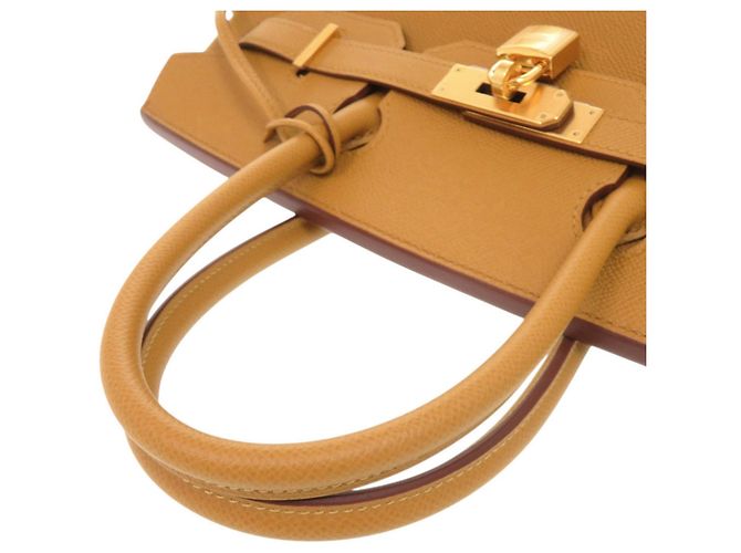 Hermès Borsa Hermes Birkin 30 in pelle Epsom Gold - vista 6