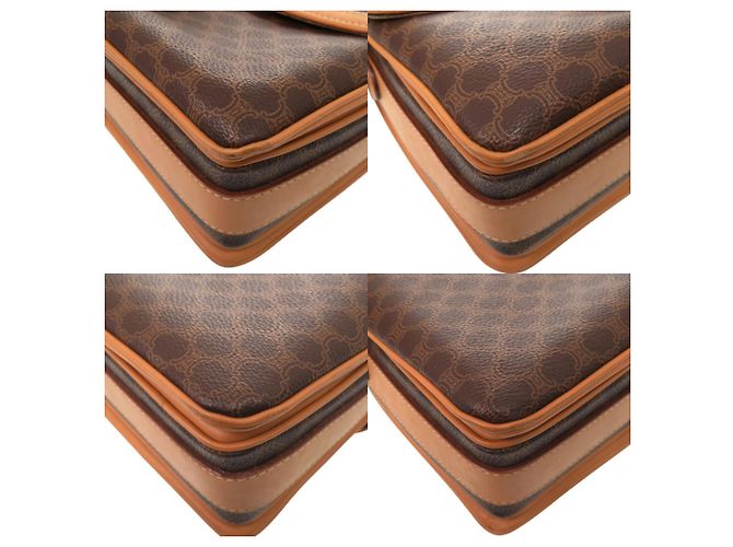 Céline Celine Macadam Vintage M16 Brown Schultertasche - Ansicht 3