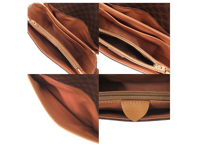 Céline Celine Macadam Vintage M16 Brown Schultertasche - Ansicht 4