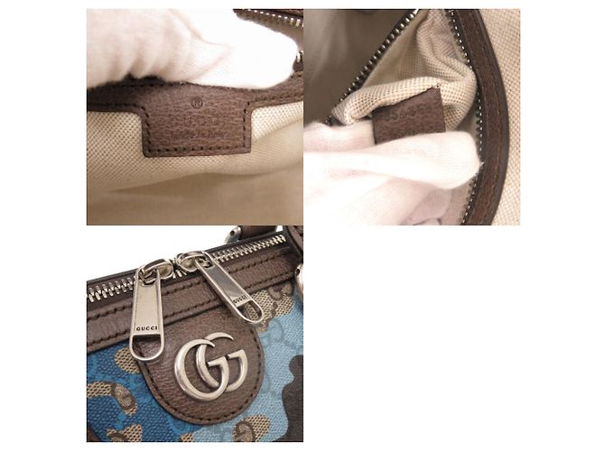 Borsa Mini Boston Gucci GG Camouflage - vista 10