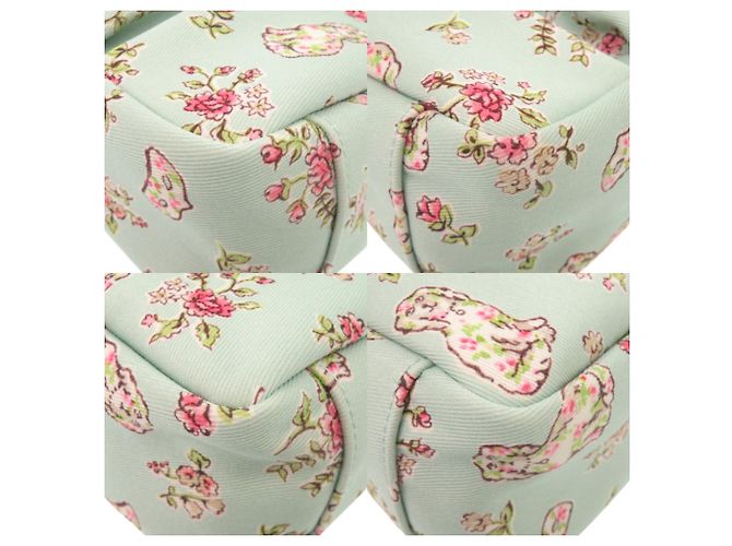 Borsa a mano a forma di cane floreale Gucci per bambini in Mint Blue - vista 5