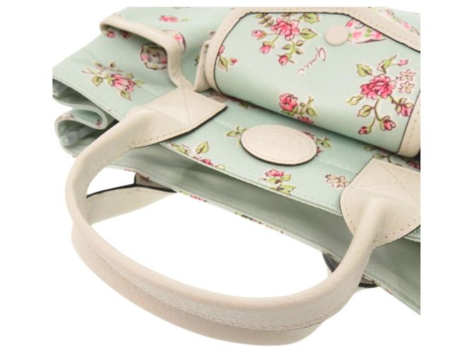 Borsa a mano a forma di cane floreale Gucci per bambini in Mint Blue - vista 6