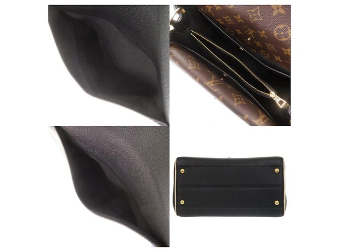 Borsa Louis Vuitton Double V Monogram Canvas Leather - vista 6