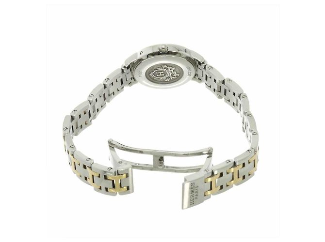 Hermès Hermes Clipper Nacre Combination CP1 222 Damenuhr - Ansicht 4