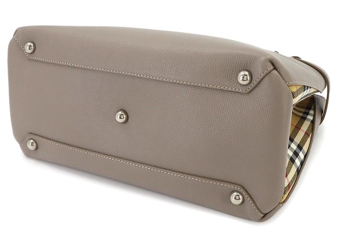 Borsa a mano e a tracolla Burberry Banner Medium 2-Way Tote - vista 4