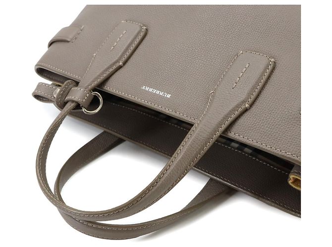 Borsa a mano e a tracolla Burberry Banner Medium 2-Way Tote - vista 5