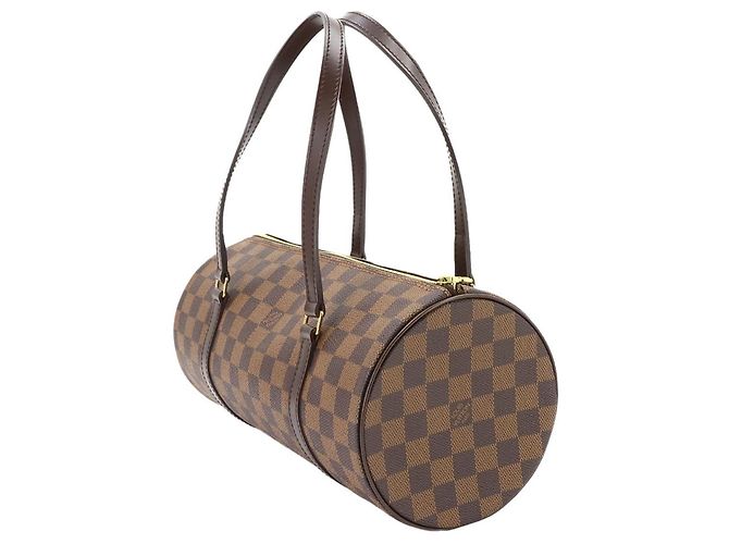 Borsa Louis Vuitton Papillon 30 Damier - vista 3