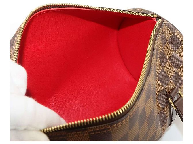 Borsa Louis Vuitton Papillon 30 Damier - vista 9