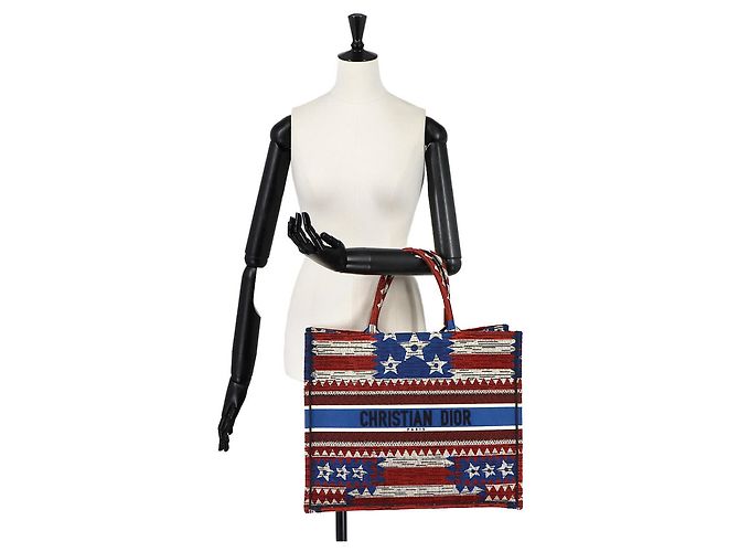 Borsa Christian Dior Book Tote Large - vista 9