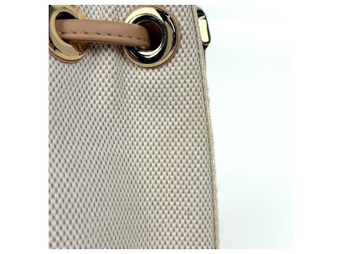 Borsa Kate Spade in tela beige - vista 4
