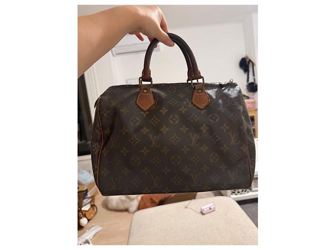 Borsa Louis Vuitton Speedy 30 Monogram - vista 3