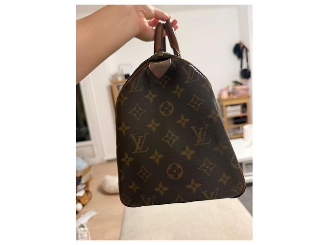Borsa Louis Vuitton Speedy 30 Monogram - vista 4