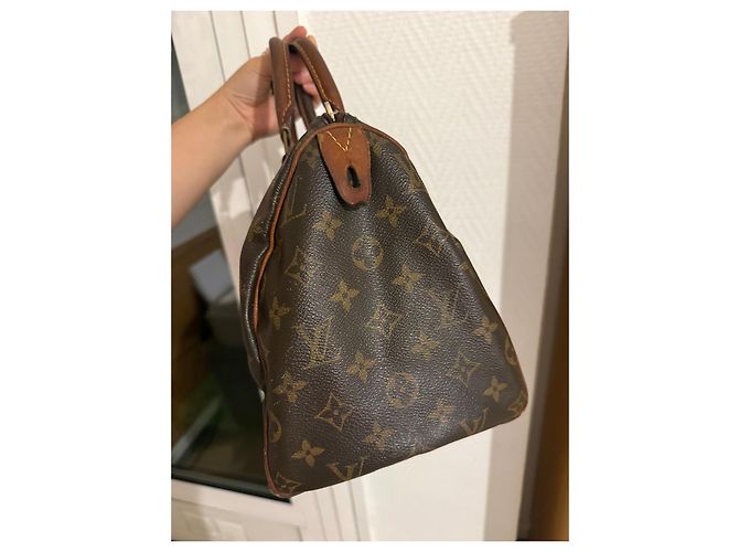 Borsa Louis Vuitton Speedy 30 Monogram - vista 5