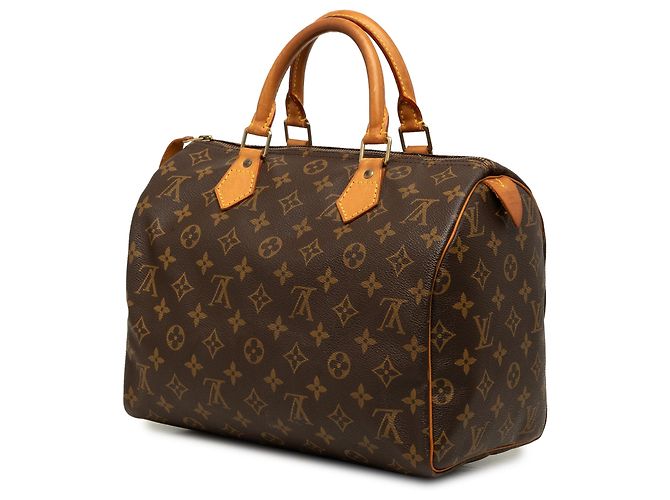 Louis Vuitton Brown Monogram Speedy 30 - vista 2