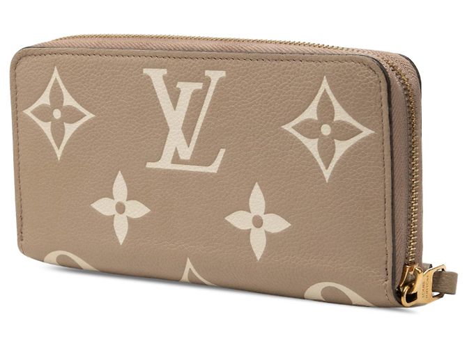 Louis Vuitton Brown Bicolor Monogram Empreinte Giant Zippy Wallet - Ansicht 2