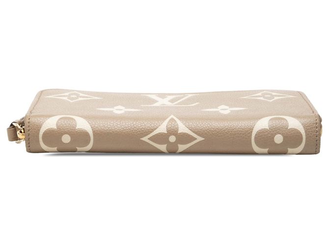 Louis Vuitton Brown Bicolor Monogram Empreinte Giant Zippy Wallet - Ansicht 3