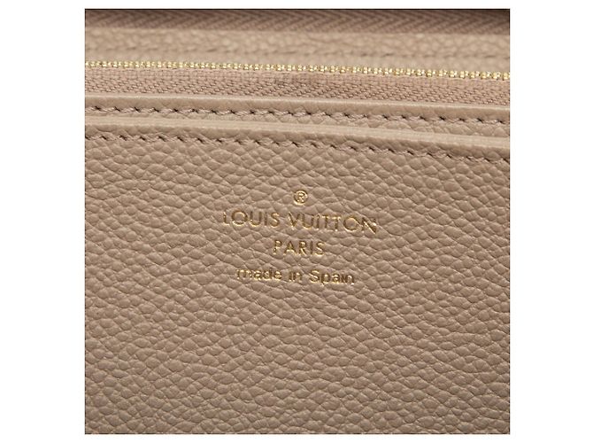 Louis Vuitton Brown Bicolor Monogram Empreinte Giant Zippy Wallet - Ansicht 5