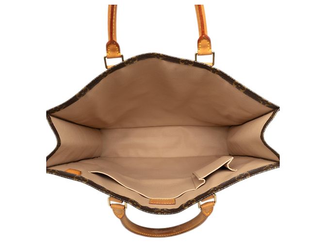Louis Vuitton Brown Monogram Sac Plat - Ansicht 4